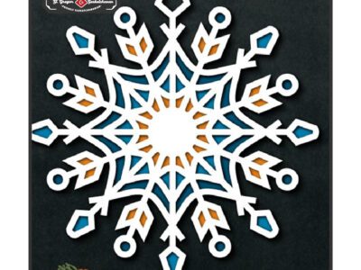 chr0126 snowflake ornament 5