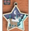 chr0146 deer in the woods ornament 01