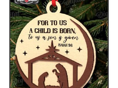 chr0192 nativity ornament