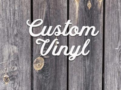 custom printed vinyl
