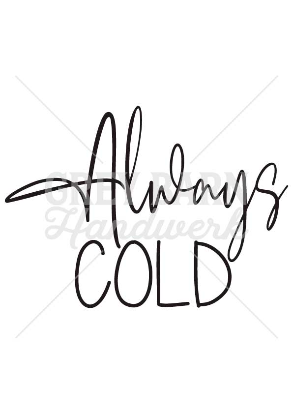 mom0007 always cold